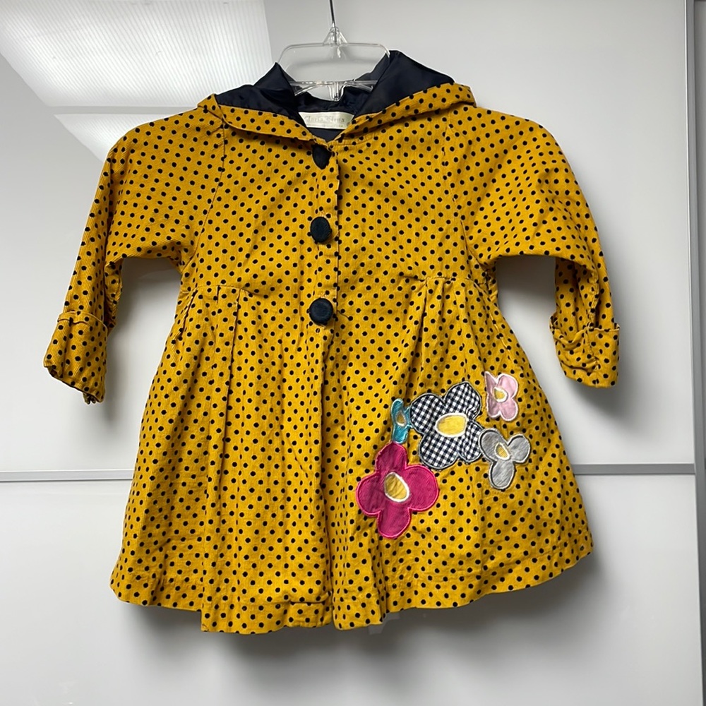 Maria Elena hooded corduroy 2T Jacket